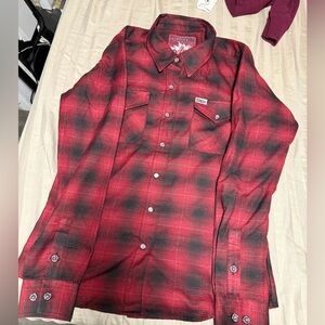 Oxblood Dixxon flannel
